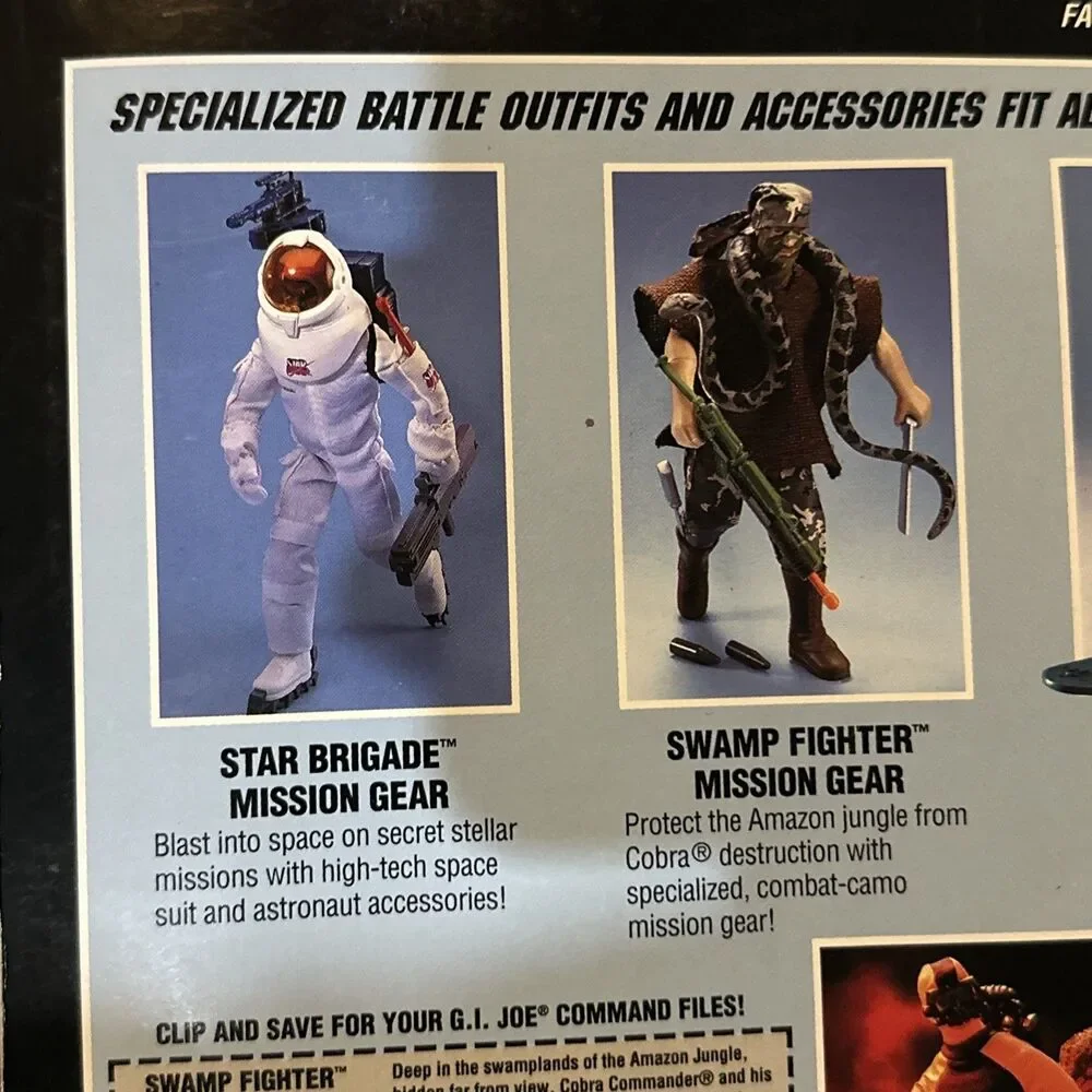 This is a sealed 1993 Hasbro G.I. Joe: Hall of Fame Mission Gear